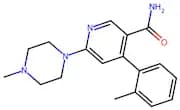 6-(4-methylpiperazin-1-yl)-4-o-tolylnicotinamide
