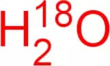 Water-18O, normalized 1g Bottle