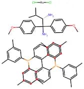 Dichloro[(S)-(-)-2,2Õ-Bis[Di(3,5-Xylyl)Phosphino]-1,1Õ-Binaphthyl][(2S)-(+)-1,1-Bis(4-Methoxypheny…