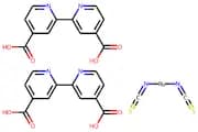 Bis(isothiocyanato)bis(2,2'-bipyridyl-4,4'-dicarboxylato)ruthenium(II)