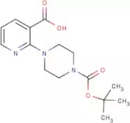 4-(3-Carboxypyridin-2-yl)piperazine, N1-BOC protected