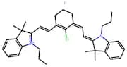 11-Chloro-1,1?-Di-N-Propyl-3,3,3?,3?-Tetramethyl-10,12-Trimethyleneindatricarbocyanine Iodide