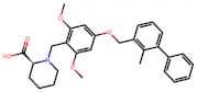 (S)-1-(2,6-Dimethoxy-4-((2-Methyl-[1,1'-Biphenyl]-3-Yl)Methoxy)Benzyl)Piperidine-2-Carboxylic Acid