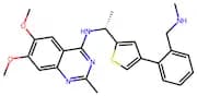 (R)-6,7-Dimethoxy-2-Methyl-N-(1-(4-(2-((Methylamino)Methyl)Phenyl)Thiophen-2-Yl)Ethyl)Quinazolin-4…