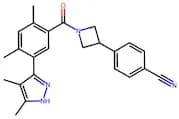 4-(1-(5-(4,5-Dimethyl-1H-Pyrazol-3-Yl)-2,4-Dimethylbenzoyl)Azetidin-3-Yl)Benzonitrile