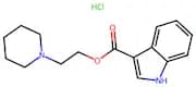 2-(Piperidin-1-Yl)Ethyl 1H-Indole-3-Carboxylate Hydrochloride