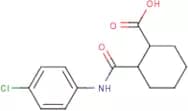 2-[(4-Chlorophenyl)carbamoyl]cyclohexane-1-carboxylic acid