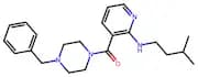 [2-[(3-Methylbutyl)Amino]-3-Pyridinyl][4-(Phenylmethyl)-1-Piperazinyl]Methanone