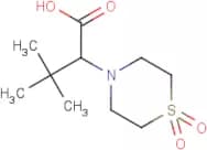 2-(1,1-Dioxidothiomorpholin-4-yl)-3,3-dimethylbutanoic acid
