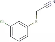 [(3-Chlorophenyl)thio]acetonitrile