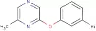 2-(3-Bromophenoxy)-6-methylpyrazine