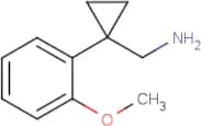 [1-(2-Methoxyphenyl)cyclopropyl]methylamine