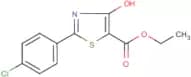 Ethyl 2-(4-chlorophenyl)-4-hydroxy-1,3-thiazole-5-carboxylate