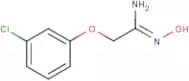 2-(3-Chlorophenoxy)-N'-hydroxyethanimidamide