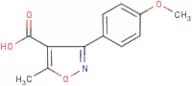 3-(4-Methoxyphenyl)-5-methylisoxazole-4-carboxylic acid