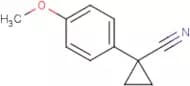 1-(4-methoxyphenyl)cyclopropanecarbonitrile
