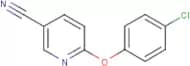 6-(4-Chlorophenoxy)nicotinonitrile
