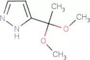 5-(1,1-Dimethoxyethyl)-1H-pyrazole