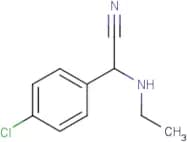 2-(4-Chlorophenyl)-2-(ethylamino)acetonitrile