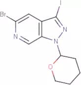 5-Bromo-3-iodo-1-(tetrahydro-2H-pyran-2-yl)-1H-pyrazolo[3,4-c]pyridine