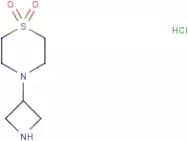 4-(Azetidin-3-yl)thiomorpholine 1,1-dioxide hydrochloride