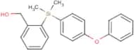 {2-[Dimethyl(4-phenoxyphenyl)silyl]phenyl}methanol