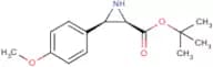 cis-tert-Butyl 3-(4-methoxyphenyl)aziridine-2-carboxylate