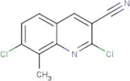 2,7-Dichloro-8-methylquinoline-3-carbonitrile