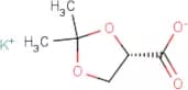 Potassium (4S)-2,2-dimethyl-1,3-dioxolane-4-carboxylate