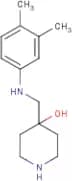 4-{[(3,4-Dimethylphenyl)amino]methyl}piperidin-4-ol