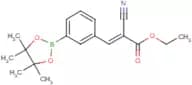 Ethyl (2E)-2-cyano-3-[3-(tetramethyl-1,3,2-dioxaborolan-2-yl)phenyl]prop-2-enoate