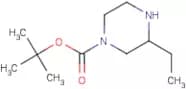3-Ethylpiperazine, N1-BOC protected