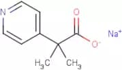 Sodium 2-methyl-2-(pyridin-4-yl)propanoate