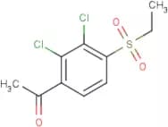 1-[2,3-Dichloro-4-(ethanesulfonyl)phenyl]ethan-1-one
