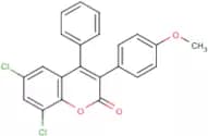 6,8-Dichloro-3-(4?-methoxyphenyl)-4-phenylcoumarin