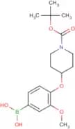 4-(1-BOC-piperidin-4-yloxy)-3-methoxyphenylboronic acid