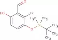 2-Bromo-3-[(tert-butyldimethylsilyl)oxy]-6-hydroxybenzaldehyde