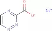 1,2,4-Triazine-3-carboxylic acid, sodium salt