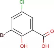 3-Bromo-5-chloro-2-hydroxybenzoic acid