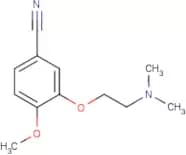 3-[2-(Dimethylamino)ethoxy]-4-methoxybenzonitrile