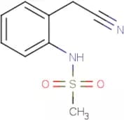 2-(Methylsulfonamido)phenylacetonitrile