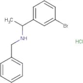 N-Benzyl-1-(3-bromophenyl)ethanamine hydrochloride