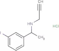 N-[1-(3-Iodophenyl)ethyl]prop-2-yn-1-amine hydrochloride