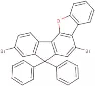 5,9-Dibromo-7,7-diphenyl-fluoreno[4,3-b]benzofuran