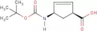 (1S,4R)-(-)-4-Aminocyclopent-2-ene-1-carboxylic acid, N-BOC protected