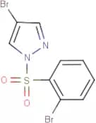 4-Bromo-1-[(2-bromophenyl)sulphonyl]-1H-pyrazole