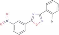 3-(2-Bromophenyl)-5-(3-nitrophenyl)-1,2,4-oxadiazole
