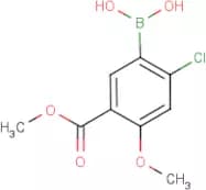 2-Chloro-4-methoxy-5-(methoxycarbonyl)benzeneboronic acid