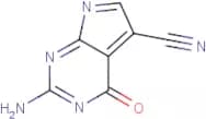 2-Amino-4-oxo-4H-pyrrolo[2,3-d]pyrimidine-5-carbonitrile
