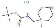 tert-Butyl N-[(4-methylpiperidin-4-yl)methyl]carbamate hydrochloride